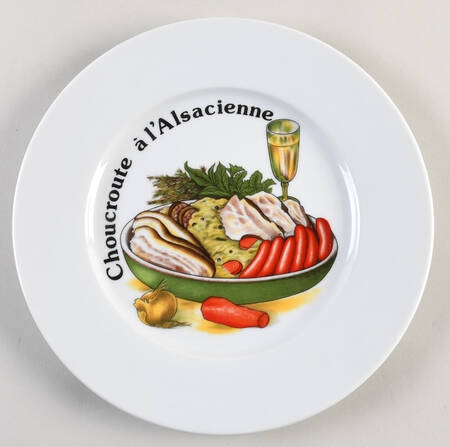 Choucroute Dinner Plate