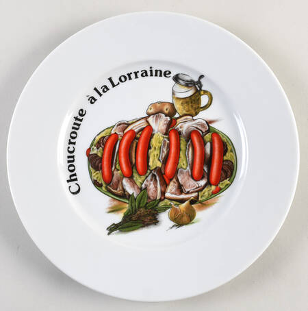 Choucroute Dinner Plate