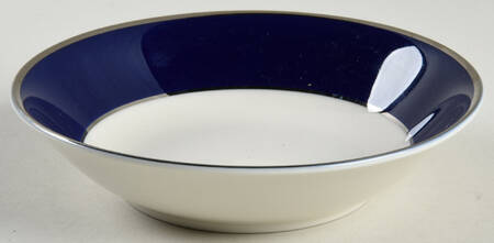 Cobalt Platinum Fruit/Dessert (Sauce) Bowl