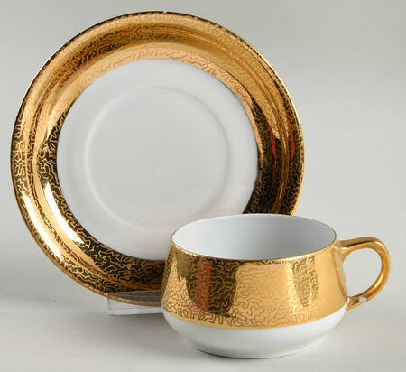 RYB44 Flat Cup & Saucer Set by Royal L B