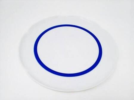 Fleur'T Bleu 12" Round Platter