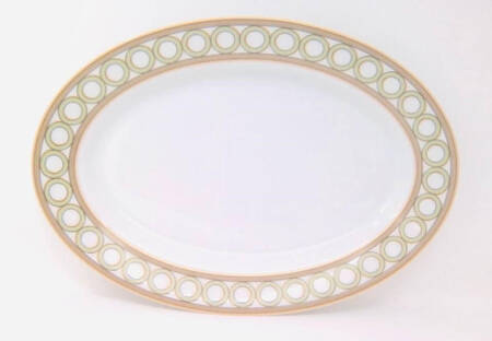 Jardin Francais 12" Oval Serving Platter