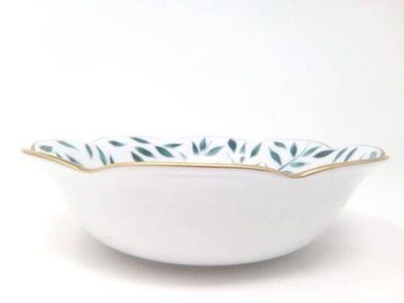 Olivier-Green Deep Soup/Cereal Bowl