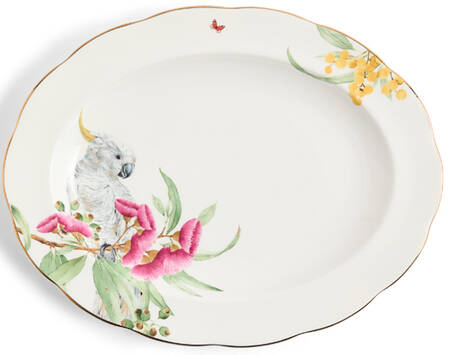 Australiana 13" Oval Serving Platter