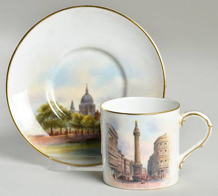 RW 2 2150 Flat Demitasse Cup & Saucer Set