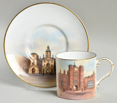 RW 2 2150 Flat Demitasse Cup & Saucer Set