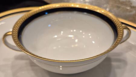 5336 Flat Cream Soup Bowl