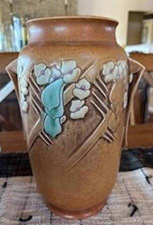 Clemana-Brown 10" Vase