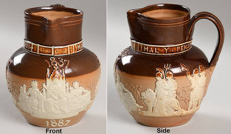 Victoria Golden Jubilee 1887 by Royal Doulton