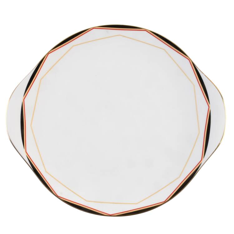 Prism Handled Cake Plate by Royal Doulton