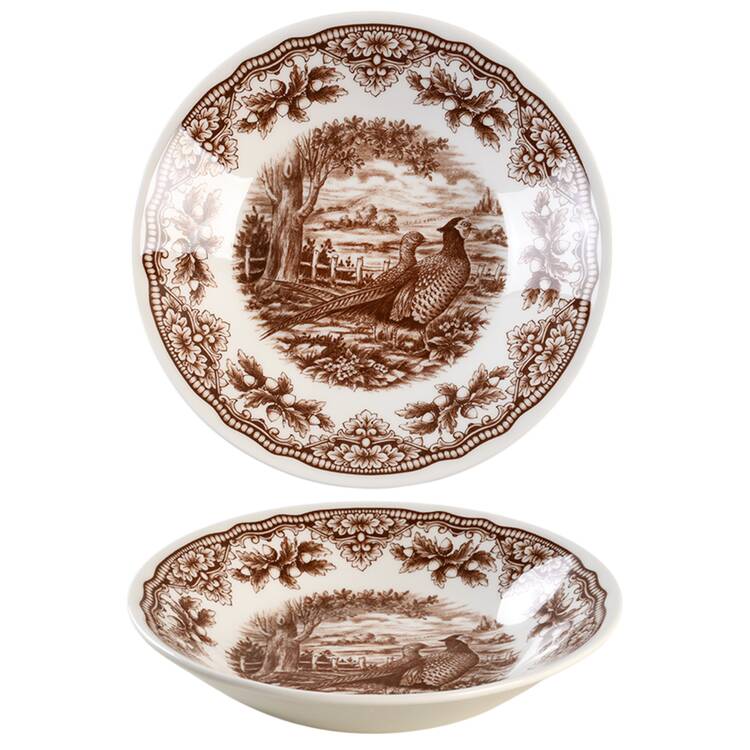 Harvest Homeland Brown Coupe Cereal Bowl
