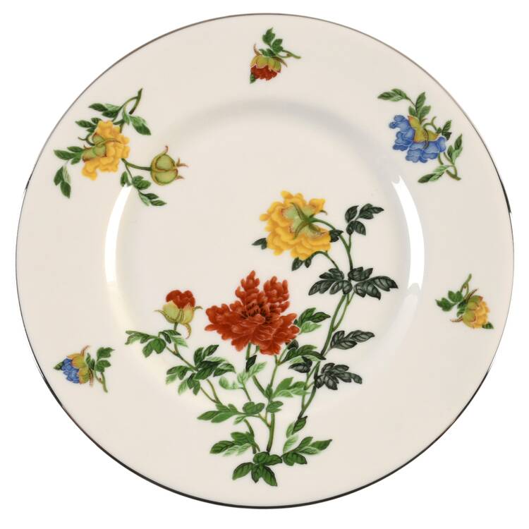 Malin Platinum Salad Plate