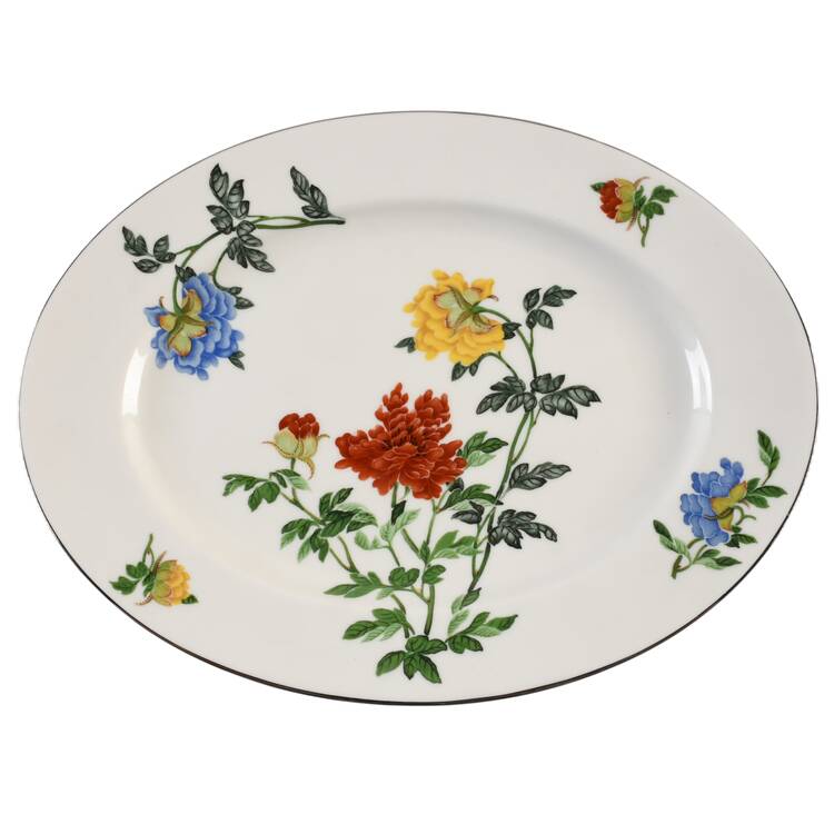 Malin Platinum 13" Oval Serving Platter