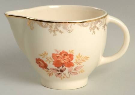 Gold Rose Creamer