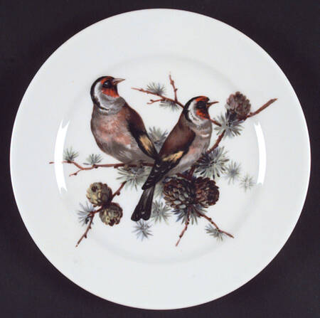 Song Birds Dinner Plate
