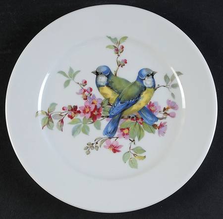 Song Birds Salad Plate