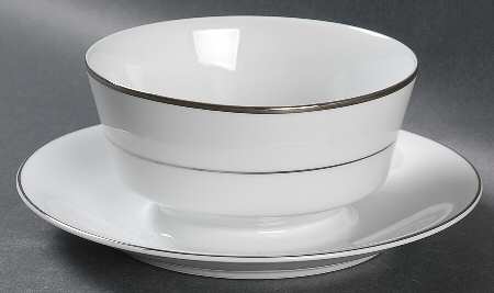 Engagement Gravy Boat with Attached Underplate
