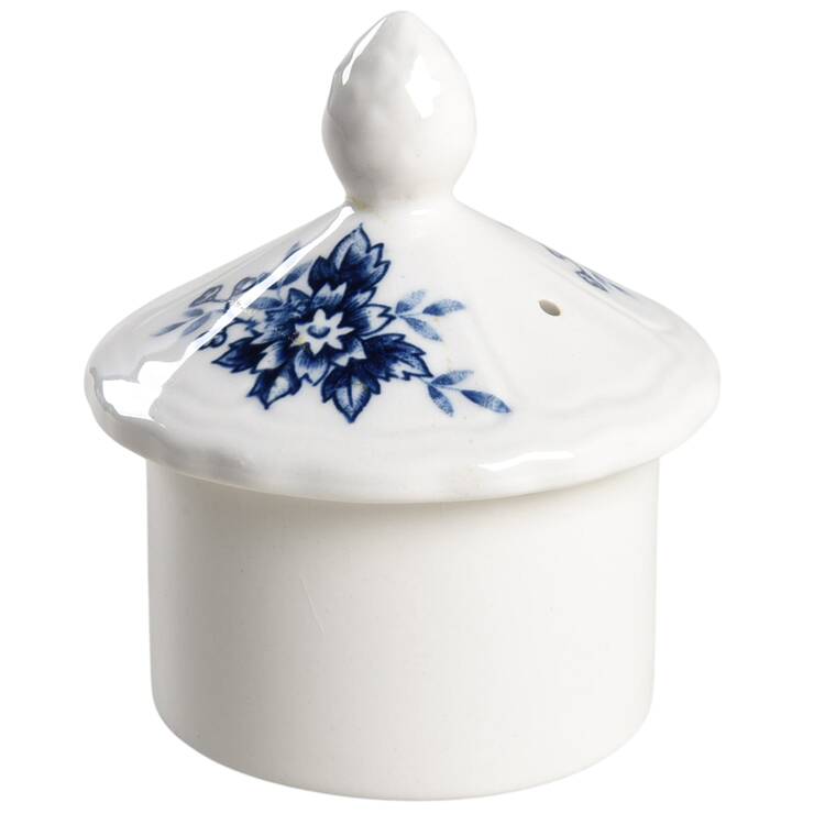 Blue Carnation Lid for Coffee Pot