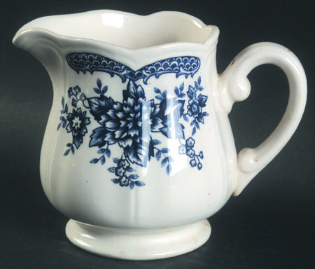 Blue Carnation Creamer