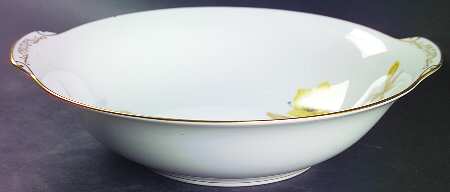 Hibiscus 9" Round Vegetable Bowl