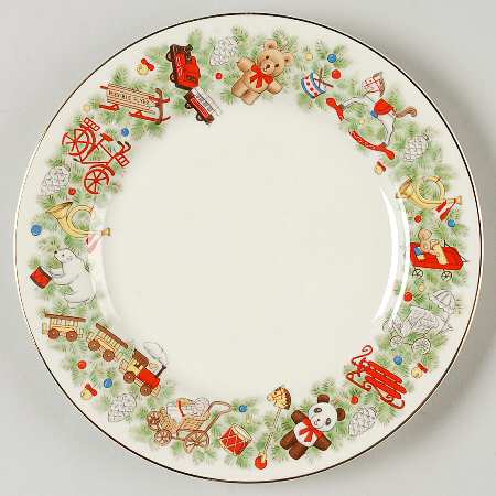 Toy Shop Salad Plate