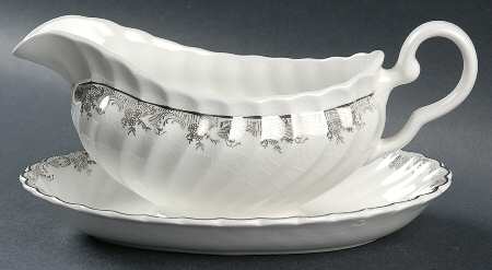 Sylvania Gravy Boat & Underplate