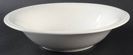 Chromatics Classic White 9" Round Vegetable Bowl
