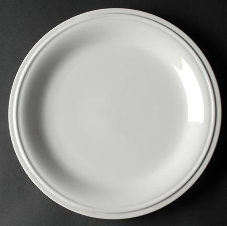 Chromatics Classic White 12" Chop Plate (Round Platter)