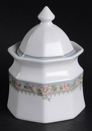 French Villa Sugar Bowl & Lid