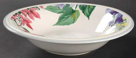 Orchard Artistry 9" Round Vegetable Bowl