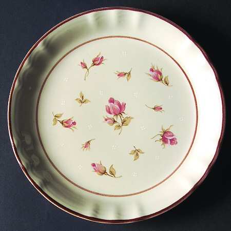 Rose Blooms Salad Plate