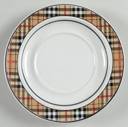 Tartan Beige Saucer