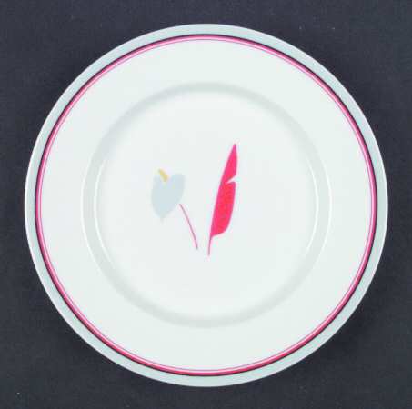 Terrace Twist Gray Salad Plate