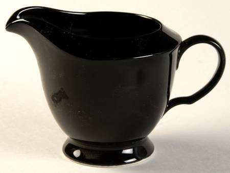 Tulip Black Creamer