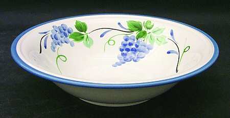 Vineyard 9" Round Vegetable Bowl