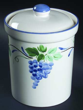 Vineyard Extra Large Canister & Lid