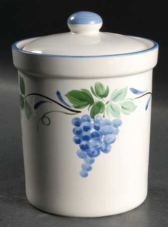 Vineyard Large Canister & Lid