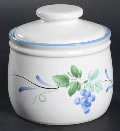 Vineyard Sugar Bowl & Lid