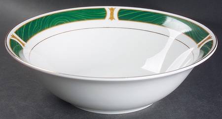 Malachite 9" Round Vegetable Bowl