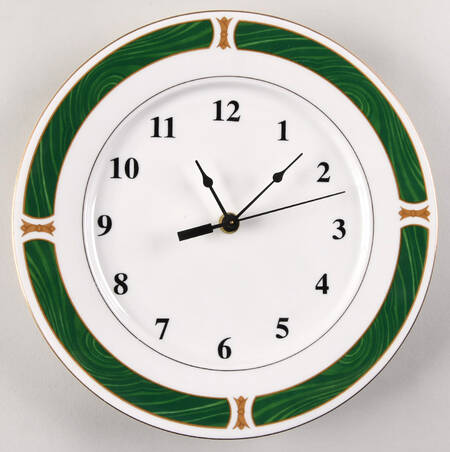 Malachite 1-2" depth  Clock Plate HC