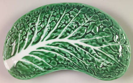 Cabbage Green Crescent Salad Plate