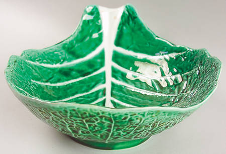 Cabbage Green 11" Large Salad Serving Bowl