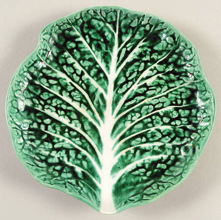 Cabbage Green Coupe Bread & Butter Plate