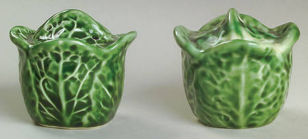 Cabbage Green Salt & Pepper Set