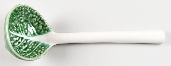 Cabbage Green Tureen Ladle
