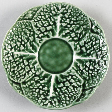 Cabbage Green Saucer