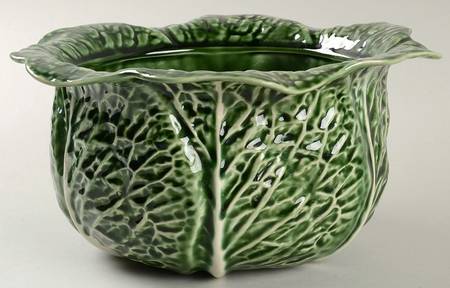 Cabbage Green Tureen No Lid