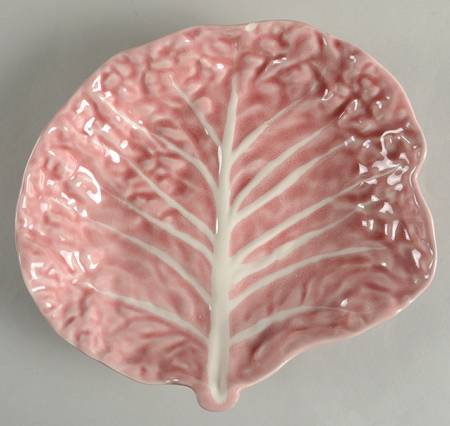 Cabbage Pink Salad Plate