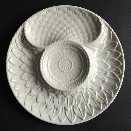 Cabbage White Artichoke Plate