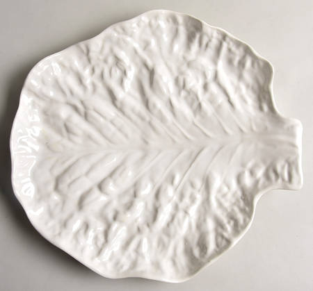 Cabbage White 15" Chop Plate (Round Platter)